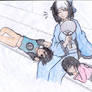 Tsukiko Yamoi With Children