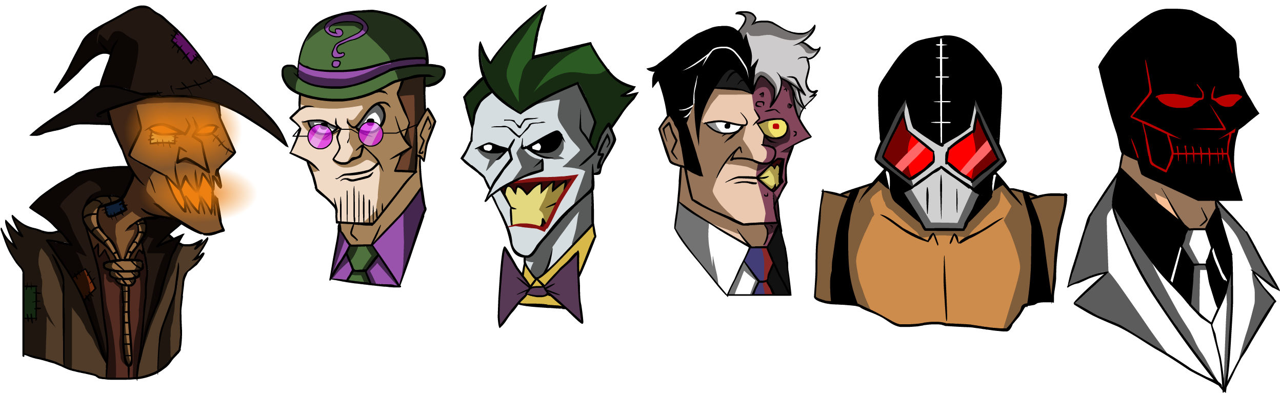 batman cartoon villains