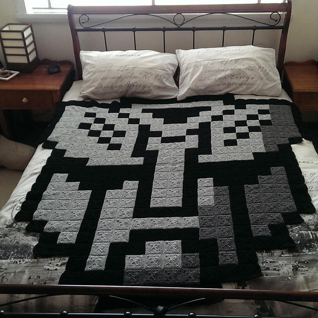8 Bit Transformer 8-Bit Transformer Afghan by AmandaJayne00 on DeviantArt