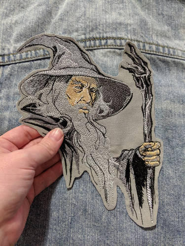 XXL Gandalf Iron-on Patch