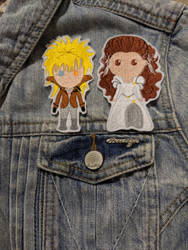 Labyrinth Duo Iron On Patches by AmandaJayne00