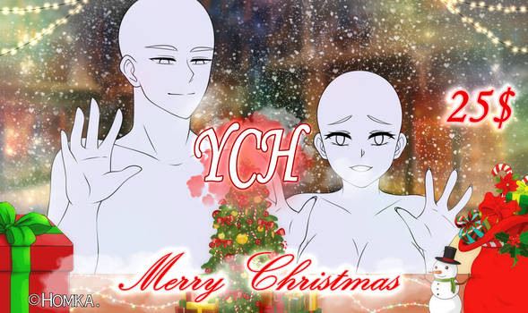 [BNHA YCH] - Merry Christmas!!! | OPEN [ 5\6]