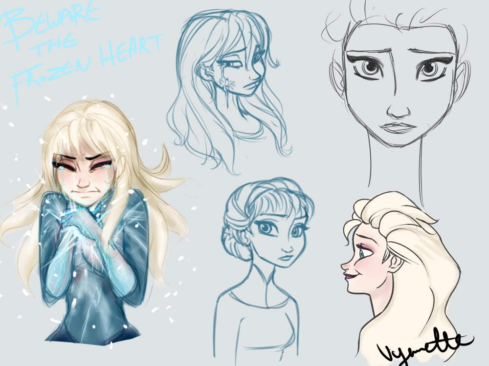 Elsa Doodles 2