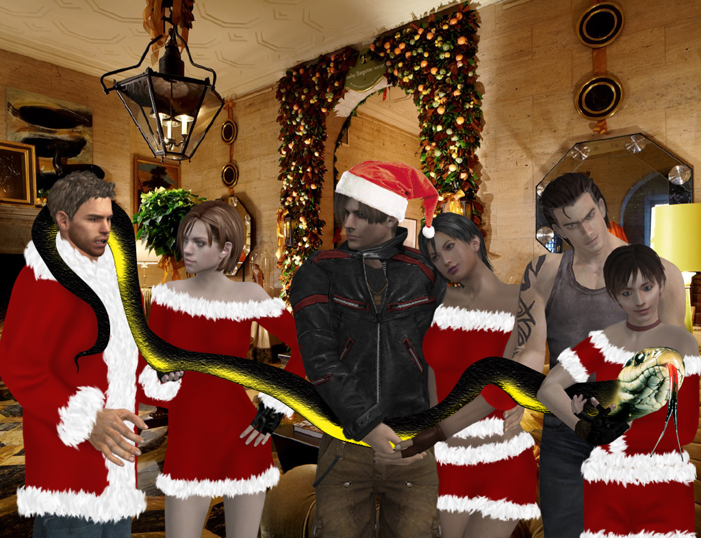 Resident Evil Cosplay Germany on X: Happy Christmas, folks! We hope you  have a great time with your family and friends… 😘 Enjoy the party like our  Birkin Family from Resident Evil