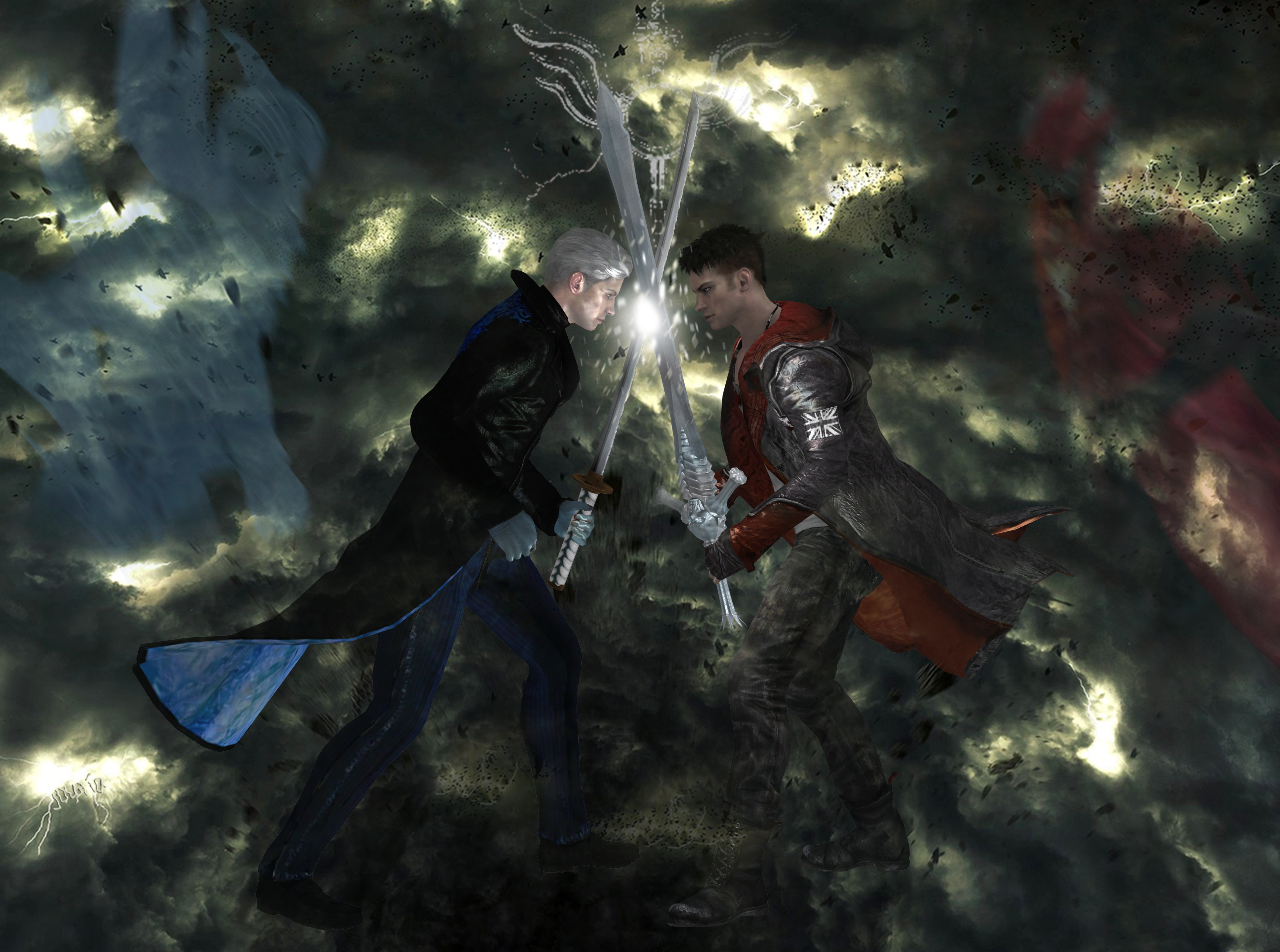 Dante. DMC 3 vs DmC 5 by Taitiii on DeviantArt