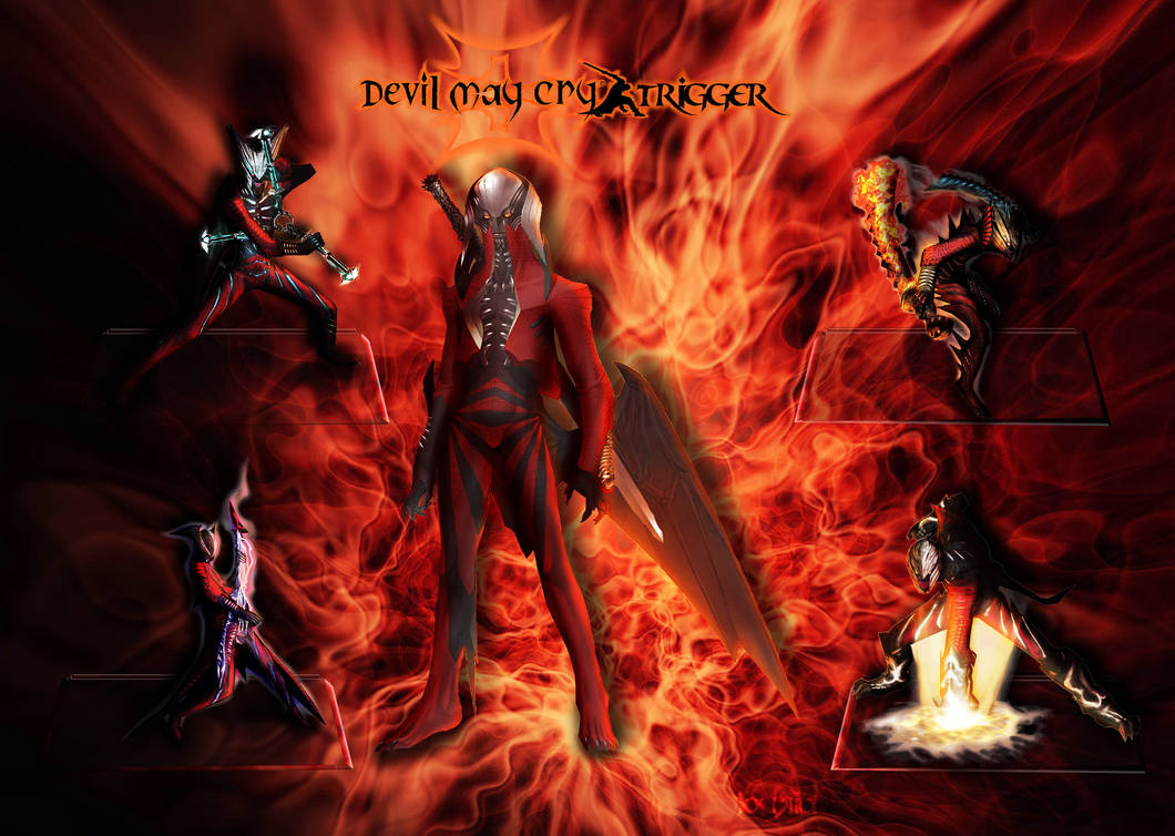 Dante's Devil Trigger Forms by Taitiii on DeviantArt