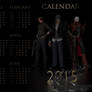 Calendar for the year 2015