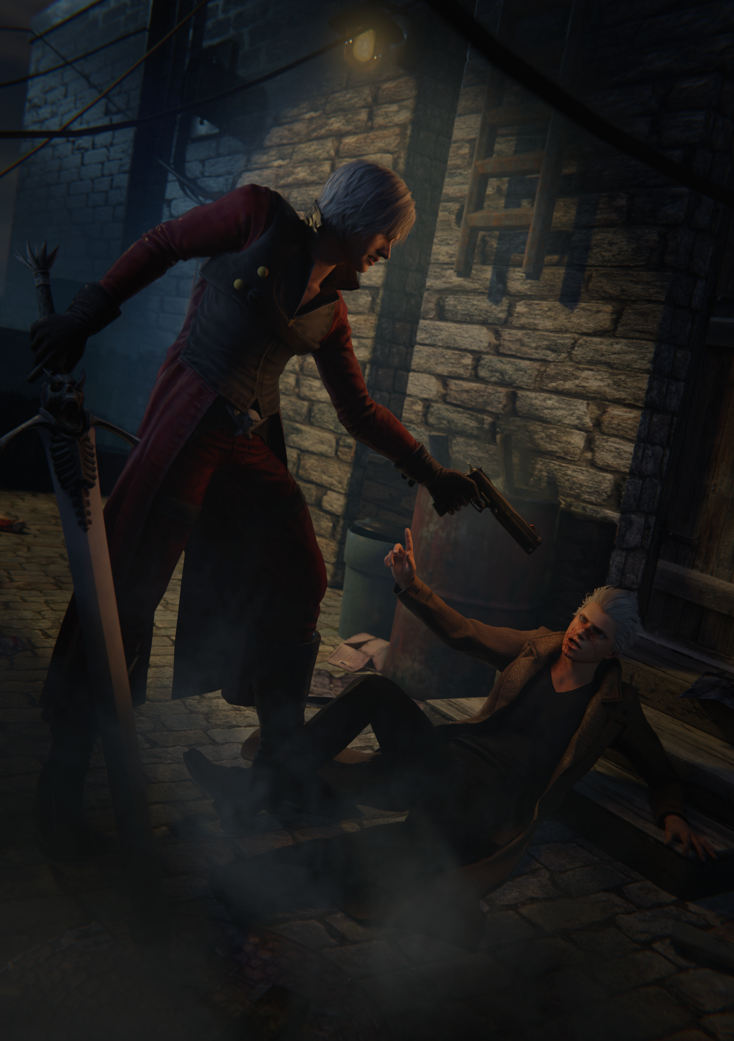 Dante. DMC 3 vs DmC 5 by Taitiii on DeviantArt