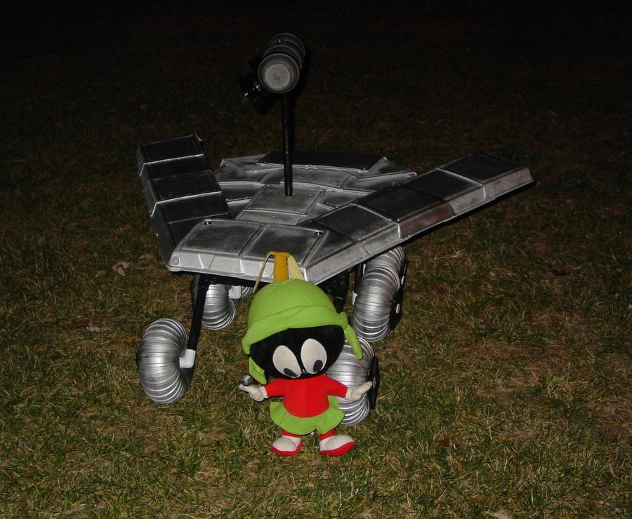Marvin the Martian and a Styrofoam Mars Rover... by bottzbydanarr on ...