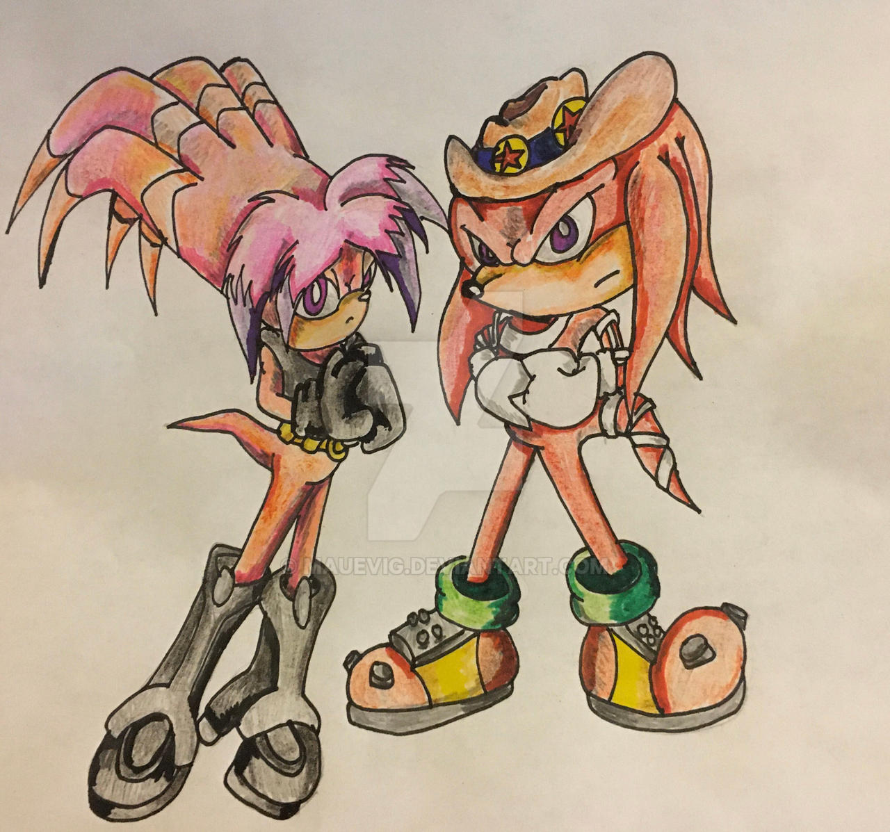 [Image: knuckles_and_julie_by_mauevig_de17p64-fu...M7nVIM1TQA]