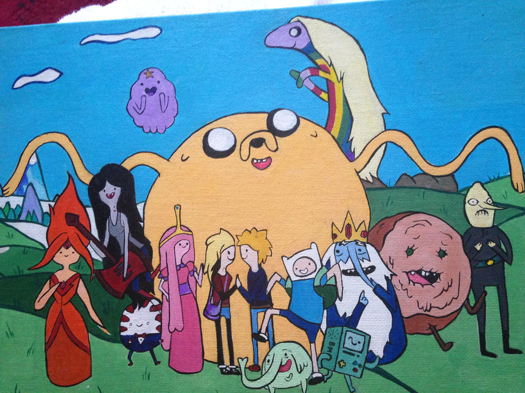 Adventure Time Deviantart Intro Adventure Time by RunWithTheMoon on DeviantArt