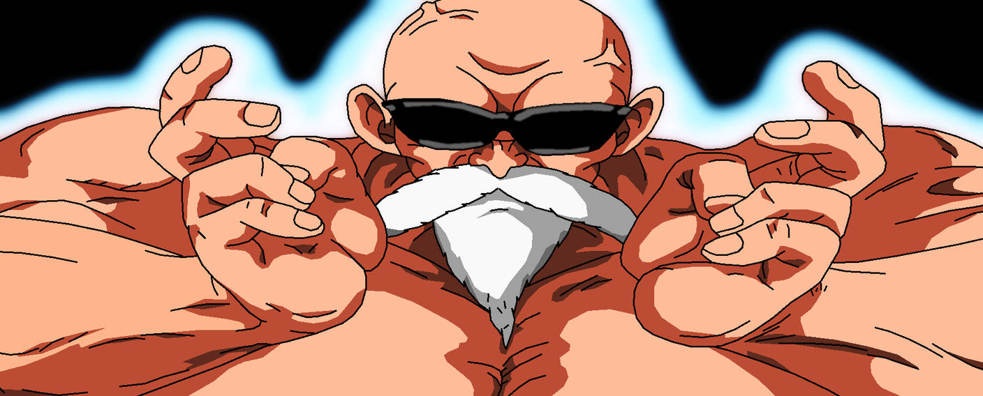 Roided Roshi Roshi by liamgard on DeviantArt