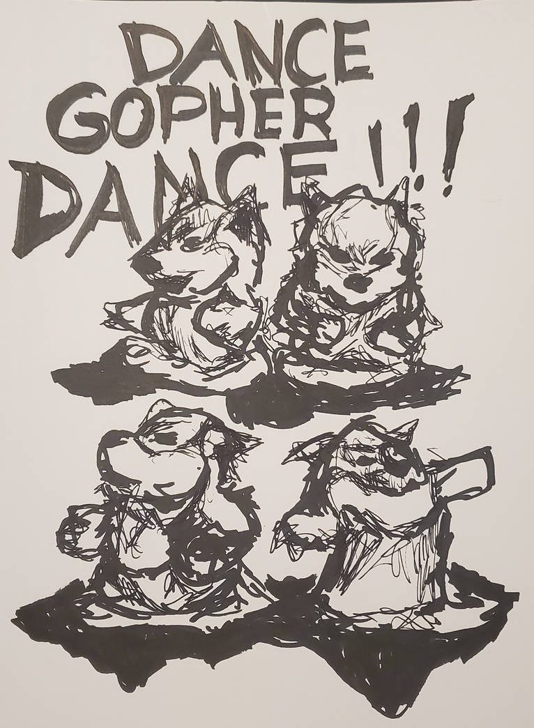 Caddyshack Gopher dance by Punyflower on DeviantArt