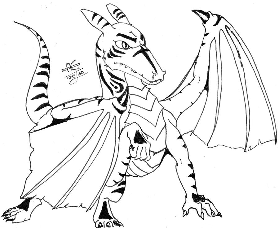 Feral Dragoness