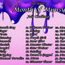 Month of Mimsy (prompt list)
