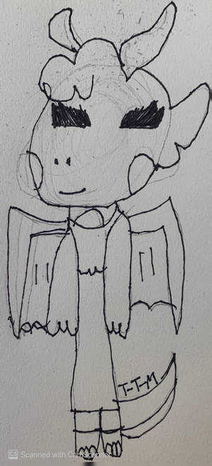 (Gift/Sketch) Pamela the Dragonite