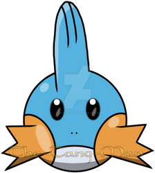 (Fanart) Mudkip Headshot