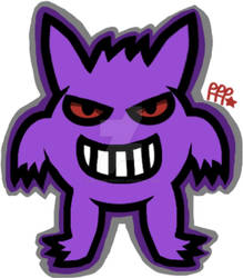 (Whiteboard Sketch) Gengar