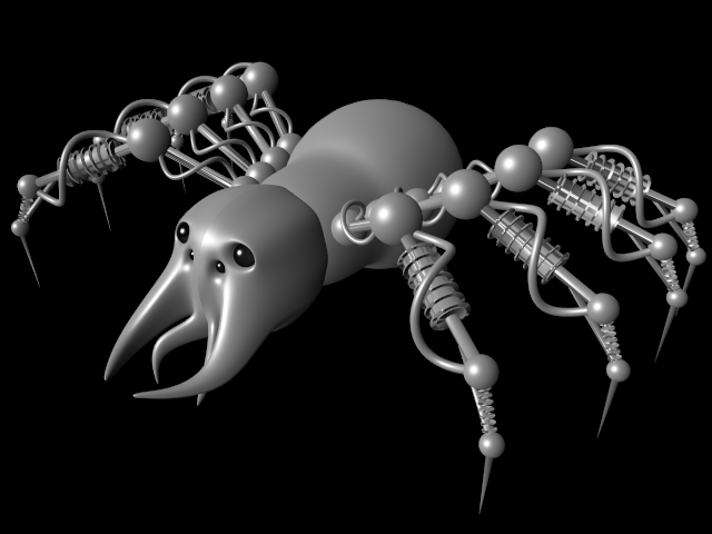 Mechanical Spider Mesh