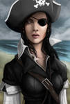 the pirate dressed in black by raven1303