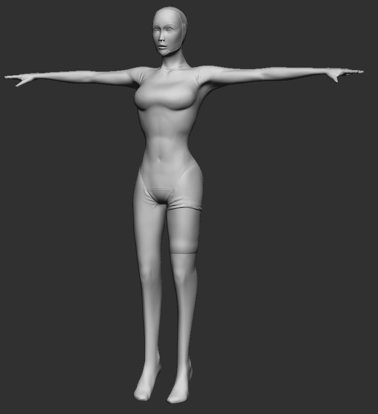 Catwoman Sculpt WiP pt.2