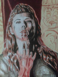 Queen Lagertha acrylic