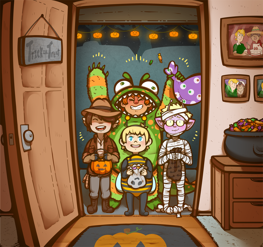 Space School Halloween 2015