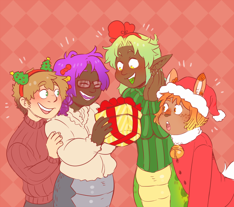 Naga Holidays by DarkChibiShadow