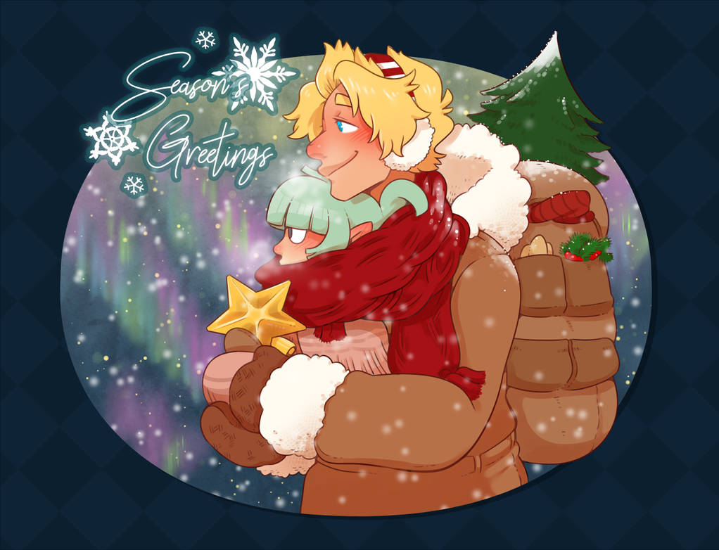 Season's Greetings 2018 by DarkChibiShadow