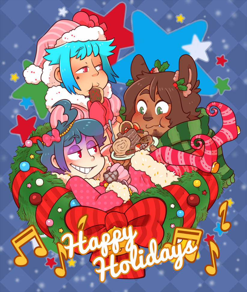 Solanaceae - Happy Holidays - 2018 by DarkChibiShadow