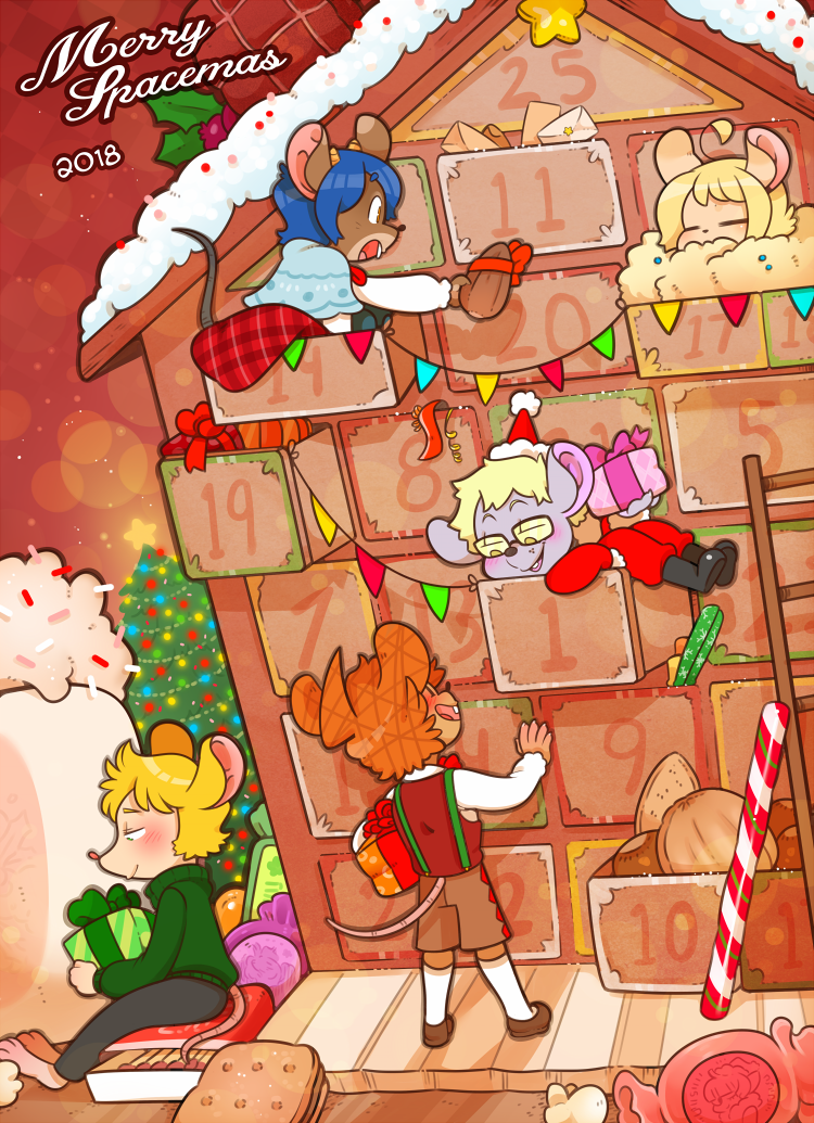 Spacemas - 2018 by DarkChibiShadow
