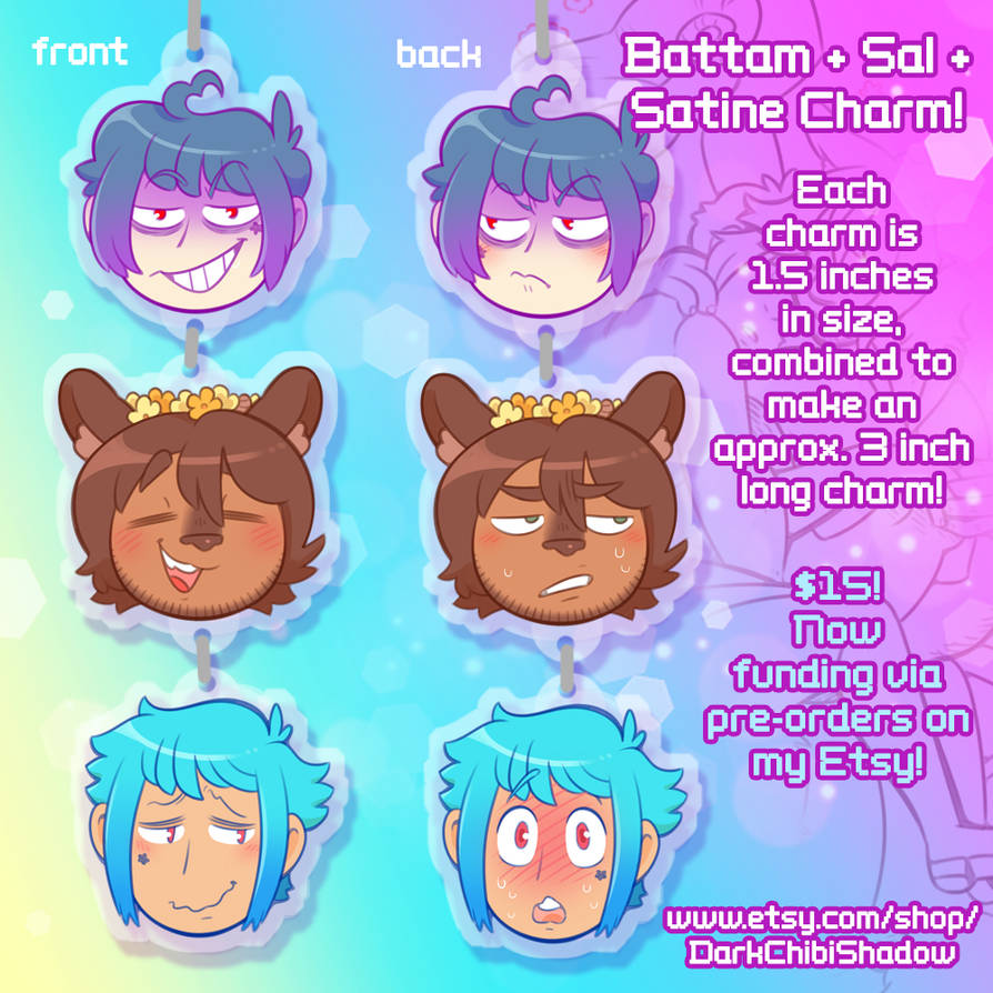 Solanaceae Charm PRE-ORDERS! by DarkChibiShadow