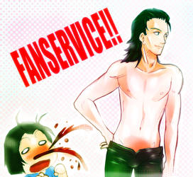 WE WANT LOKI FANSERVICE