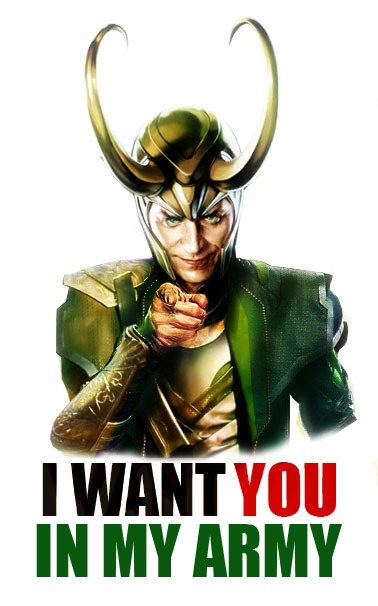 LOKI ARMY PROPAGANDA