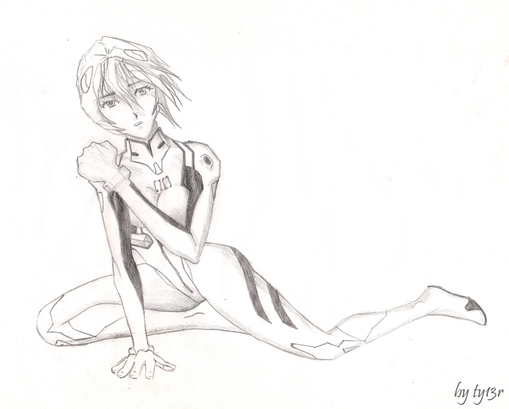 Rei Ayanami sketch