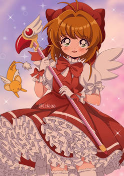 Cardcaptor Sakura 90's Style Fanart