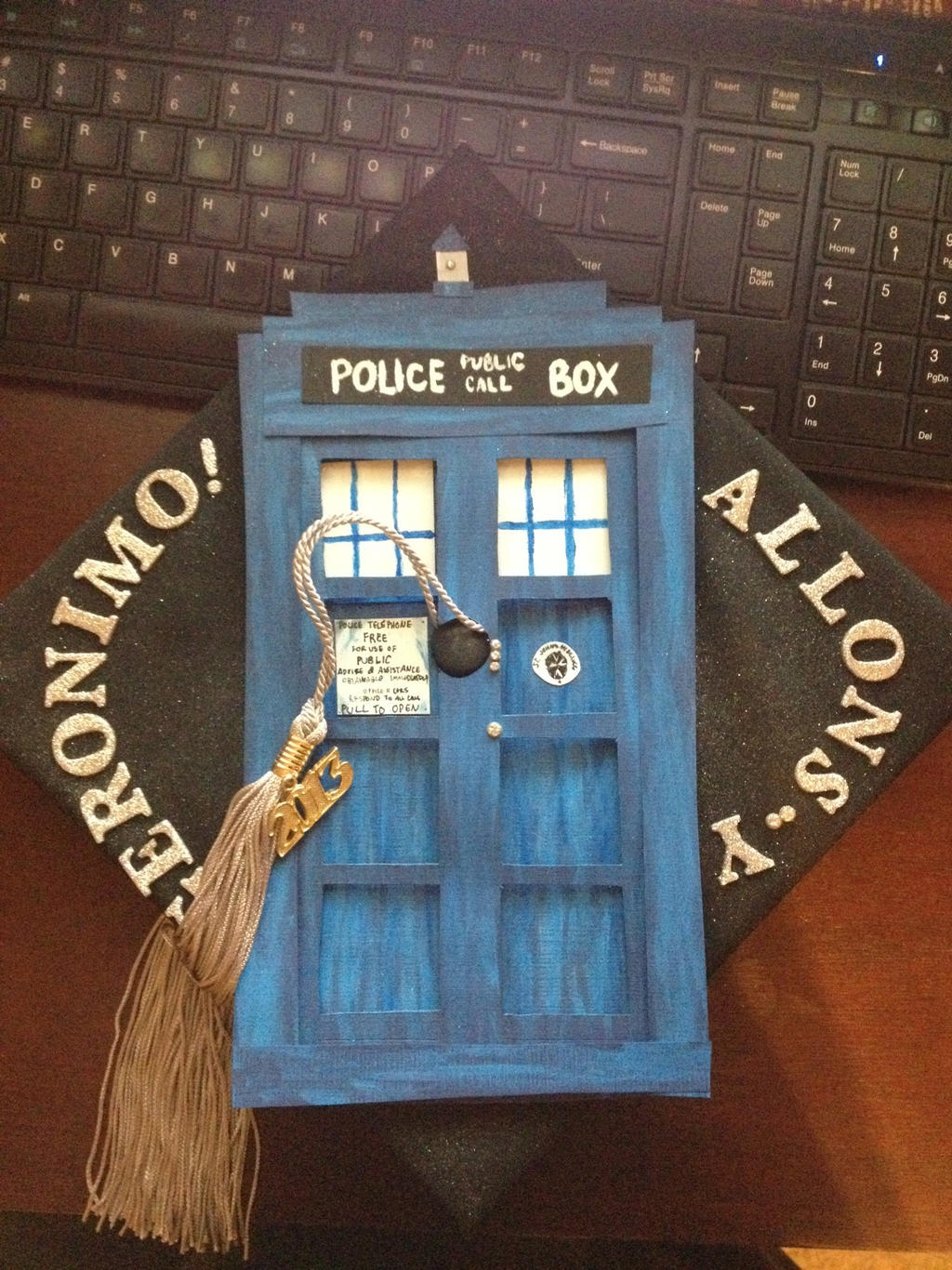 Doctor Who Graduation Cap