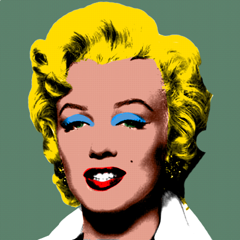 Marilyn Pop Art with Photoshop by L3M35 on DeviantArt