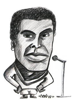 Caricature Gilberto Gil 1997