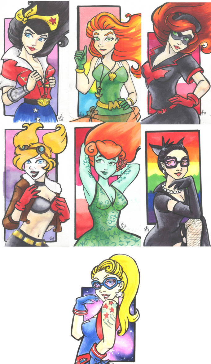 DC Bombshells by luxshine