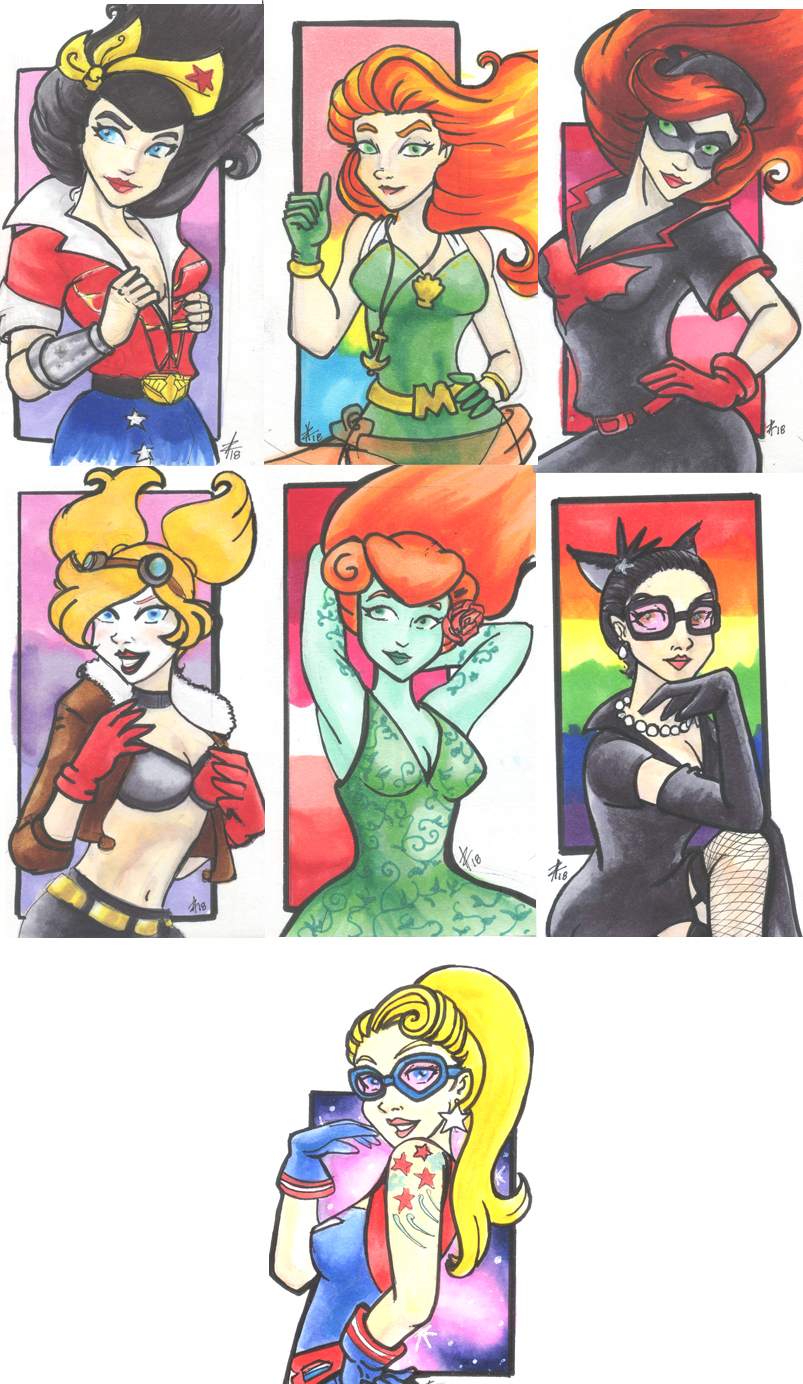 DC Bombshells by luxshine