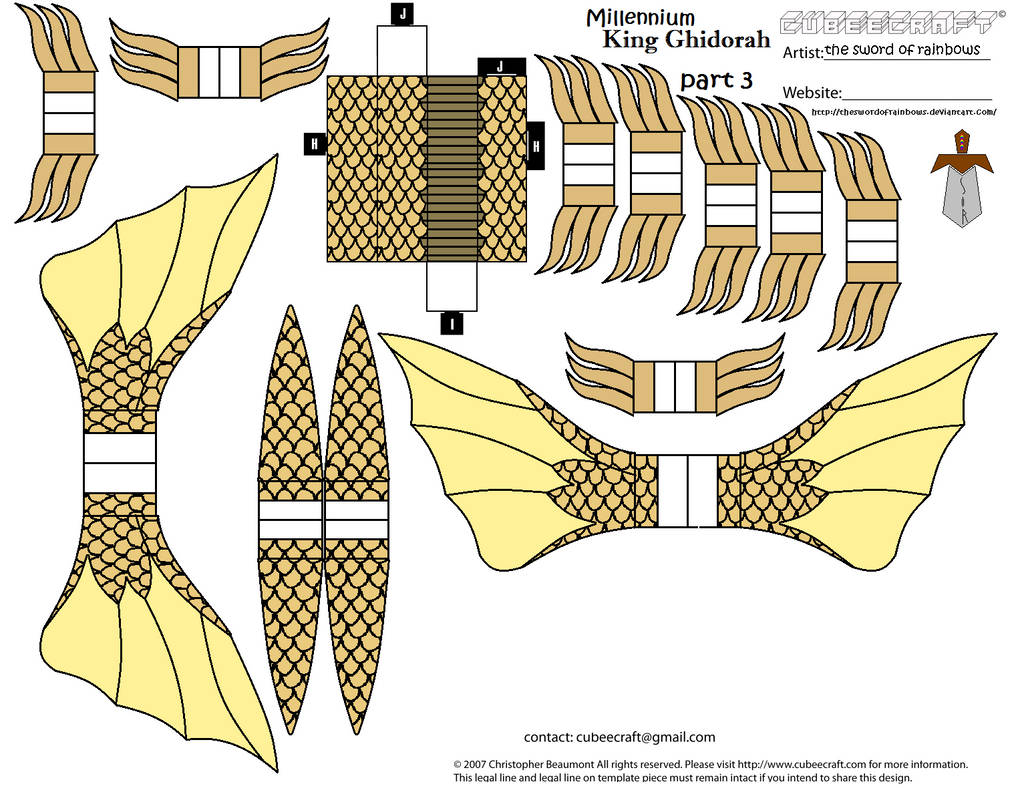 Millennium King Ghidorah part 3 by theSwordofRainbows on DeviantArt