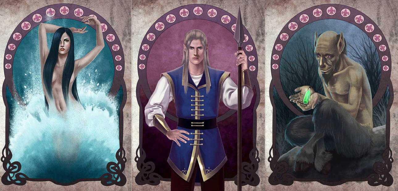 Marvel Faeries Faeries Moon illustrations by CarolMylius on DeviantArt