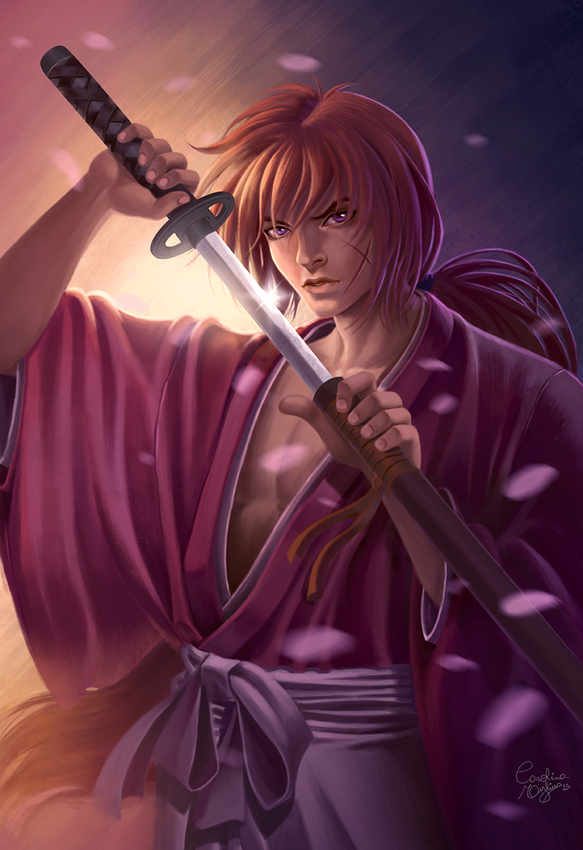 Kenshin Himura by Felix-Alvarez on DeviantArt