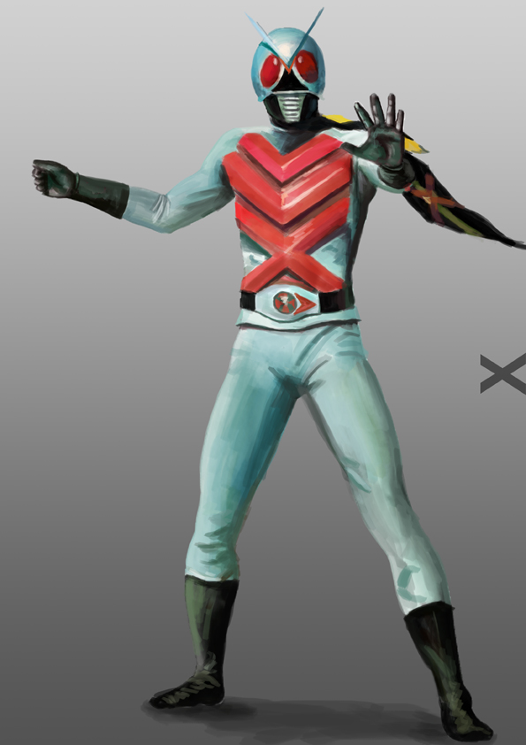 Kamen Rider X by doneplay on DeviantArt