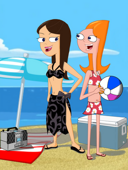 Candace and Vanessa's Summer Beach Party