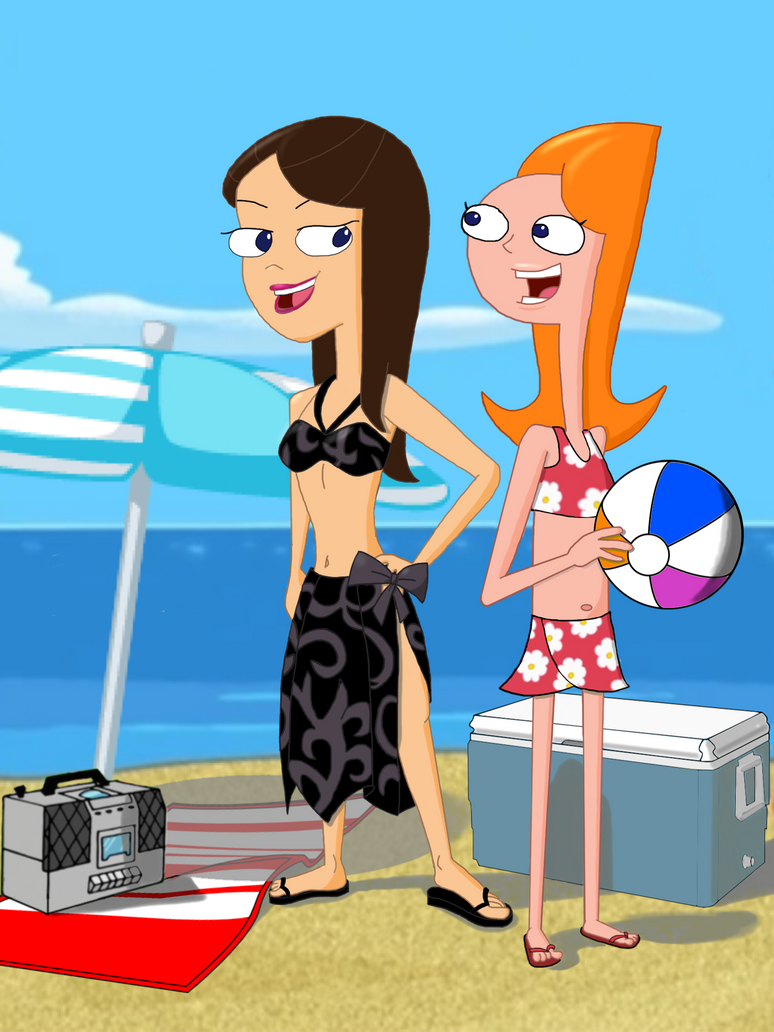 Candace and Vanessa's Summer Beach Party by HDKyle on DeviantArt 