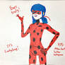 It's Ladybug! In Sharpie 