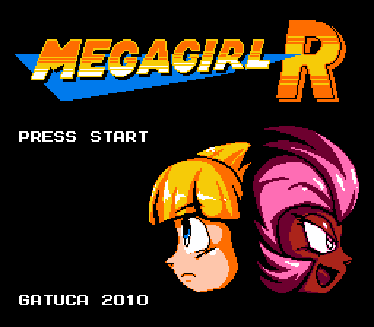 Megagirl R Title Screen v2