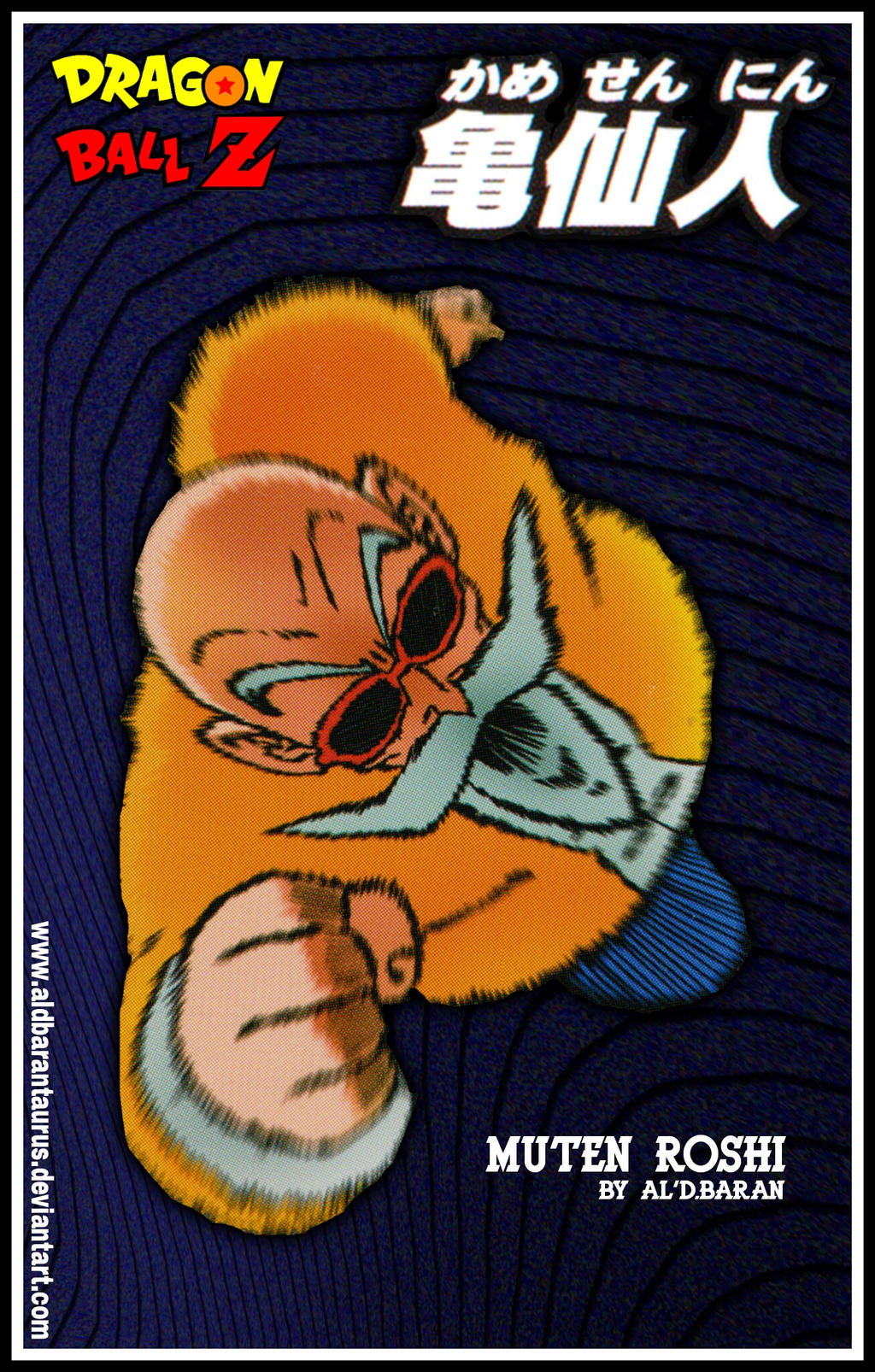 Muten Roshi (dragon ball z) by al'd.baran by AldbaranTaurus on DeviantArt